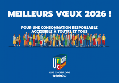 Carte de vœux 2026 de l&rsquo;UFC Que Choisir